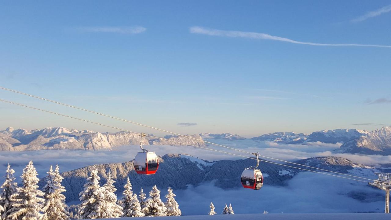 Berggasthof Schatzbergalm Thierbach Buitenkant foto