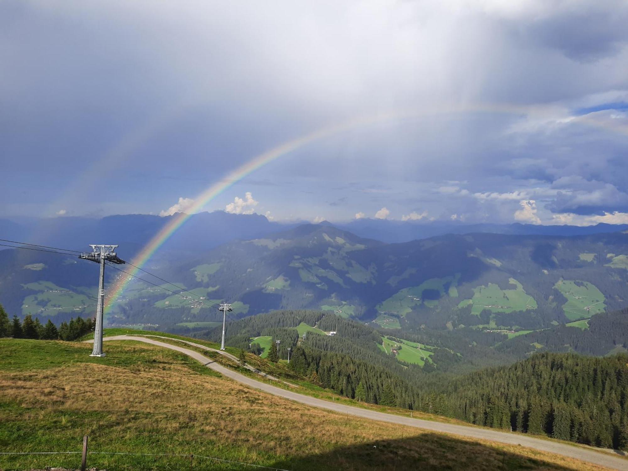 Berggasthof Schatzbergalm Thierbach Buitenkant foto